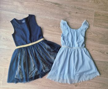 Lot 2 robes bleu