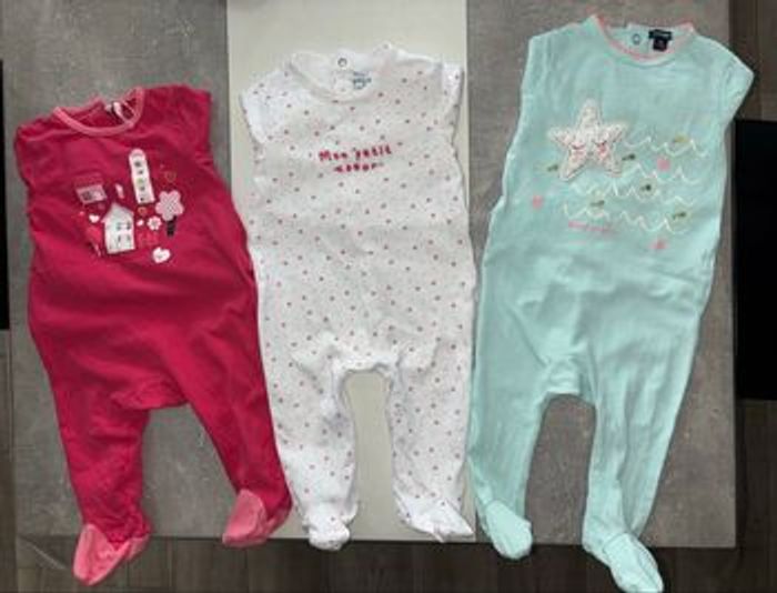 Lot de 3 pyjamas fille - photo numéro 2