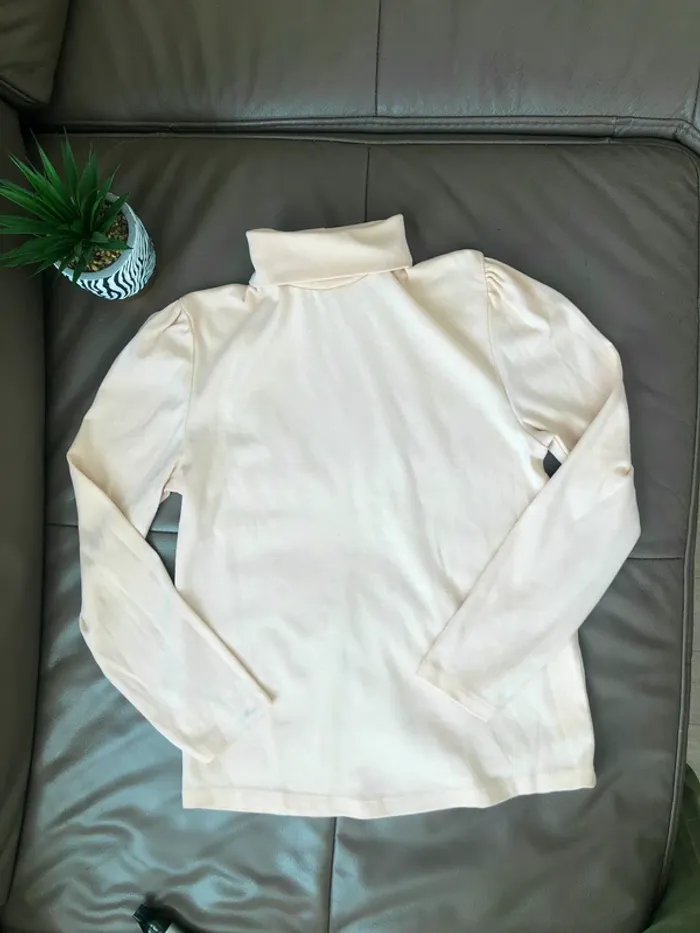 Tee-shirt fille beige Zara - photo numéro 2