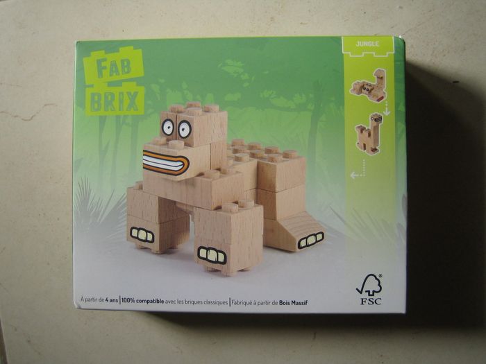 Fab brix jungle lego 3 en 1 brique bloc neuf
