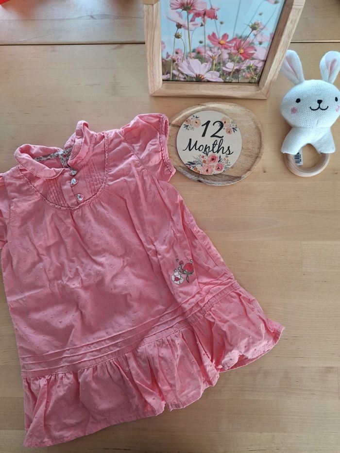 Robe pour fille taille 12mois marque Sergent Major très bon état