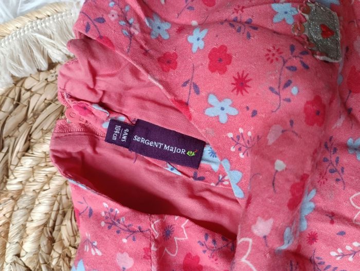 Robe sergent major 4 ans rose - photo numéro 2