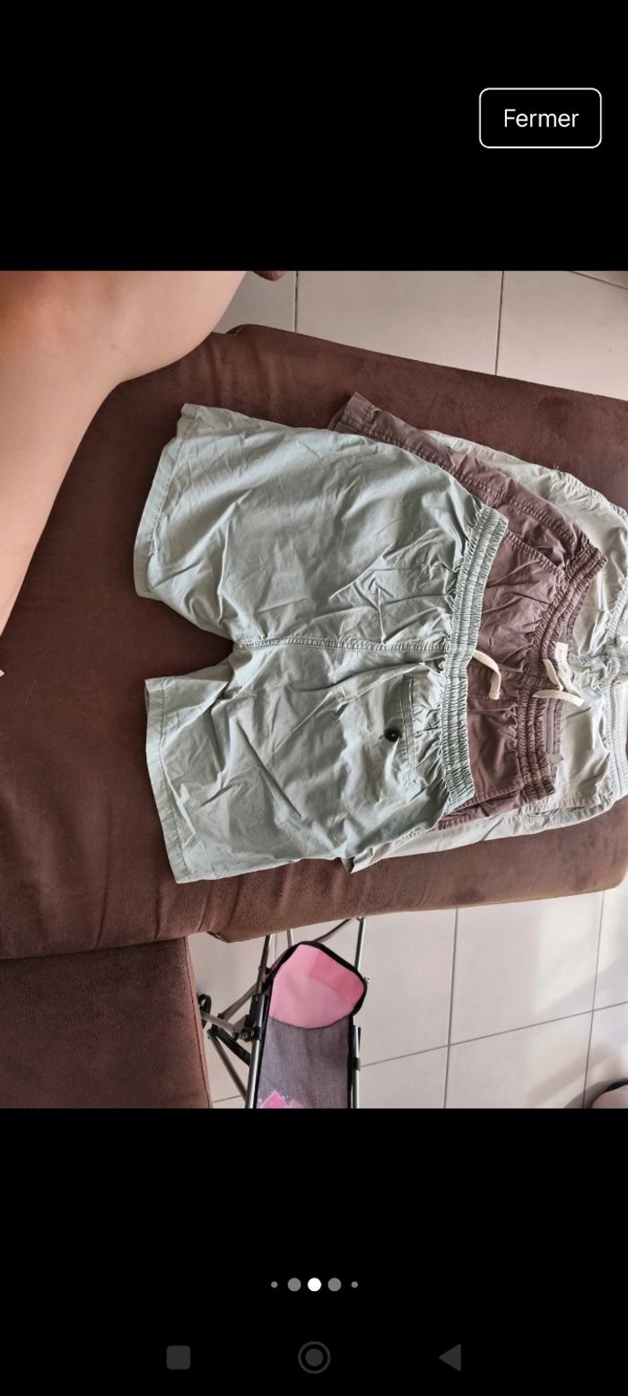 Lot de 4 shorts été homme - S - photo numéro 5