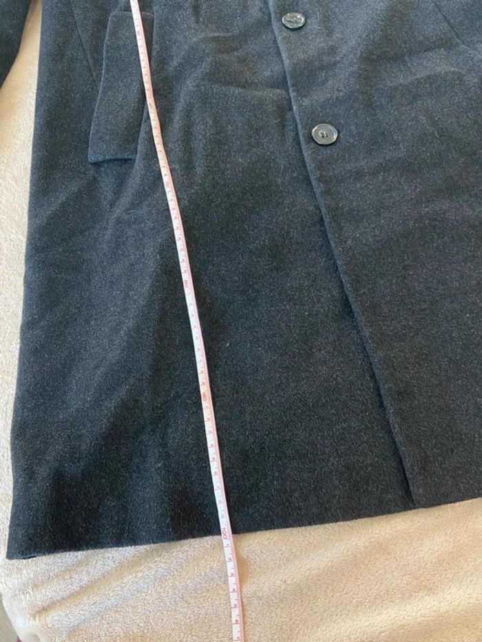 Manteau long hiver laine homme 56 - photo numéro 4