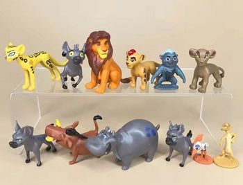 Lot de 12 Figurines Le Roi Lion / La Garde Du Roi Lion. Neuf