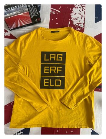 T-shirt manche longue Lagerfield taille S/M