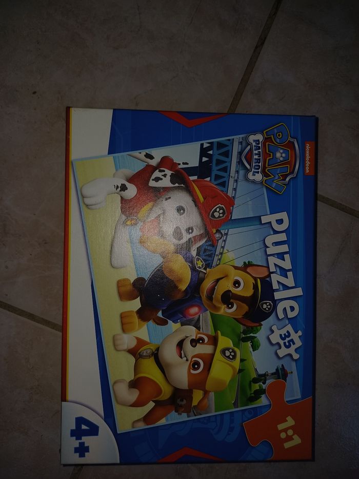 Lot puzzle Pat Patrouille