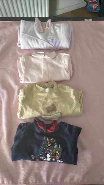 Lots pyjamas hivers bébé
