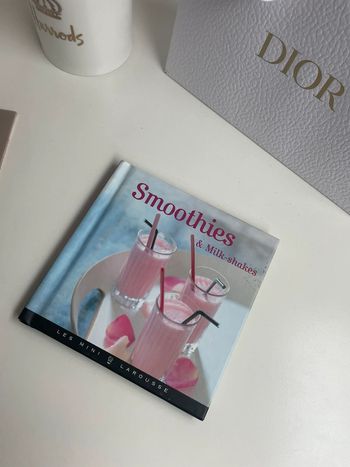 Livre cuisine - smoothies & milk-shakes