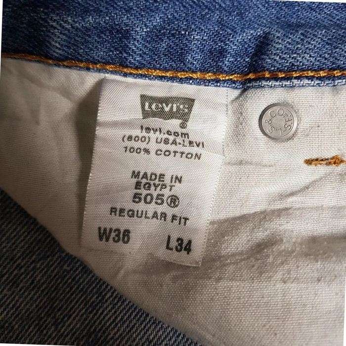 Jean Levi's 505 W36 L34 Bleu - photo numéro 10