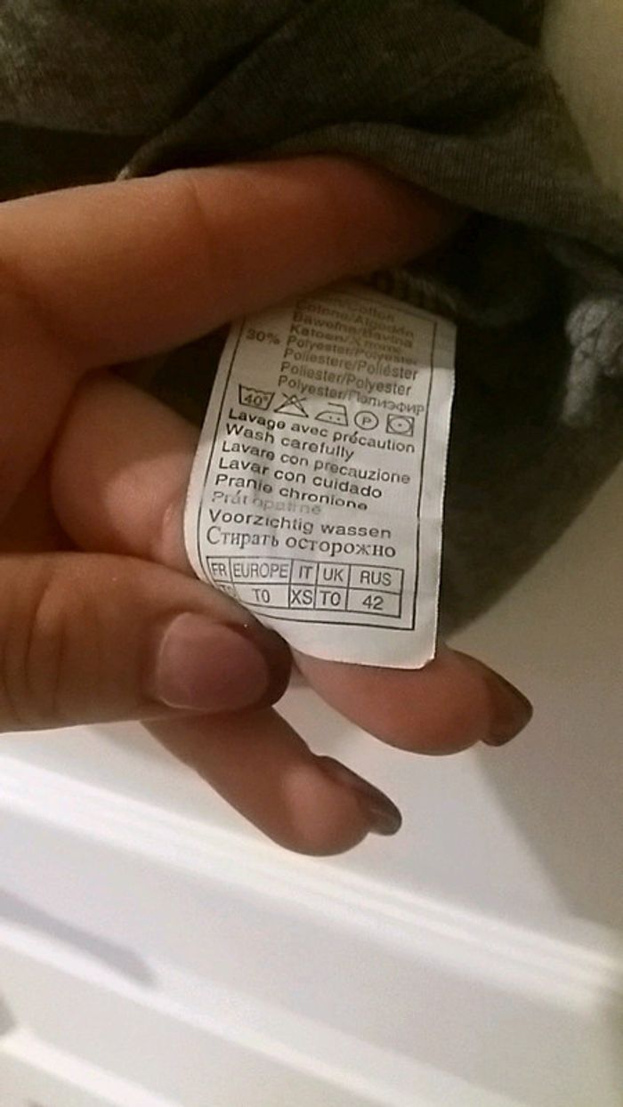 Pull gris - photo numéro 3