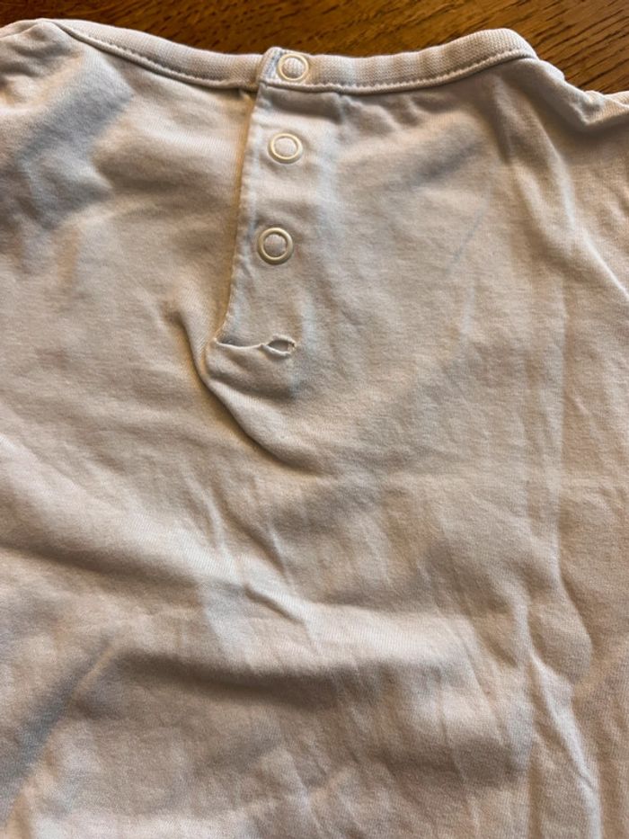 Lot 2 teeshirt tape à l’œil 12 mois - photo numéro 3