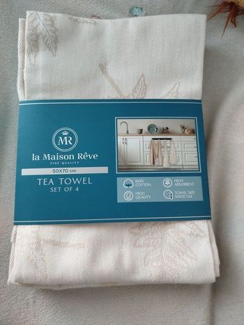 Torchon 50x70 lot de 4