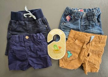 Lot short 💙 3mois