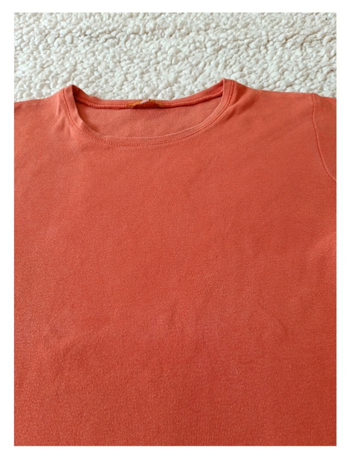 T-shirt orange Dynam Teen mignon casual cute mignon - - photo numéro 2