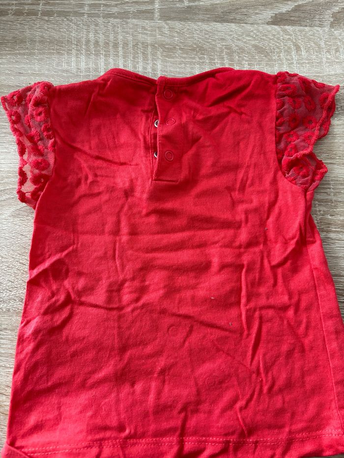 Tee shirt miss bunny DISNEY t.6m - photo numéro 3