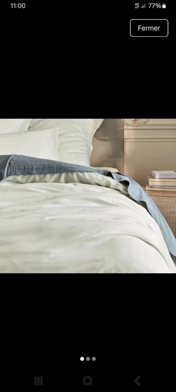 Housse de couette 240 par 260