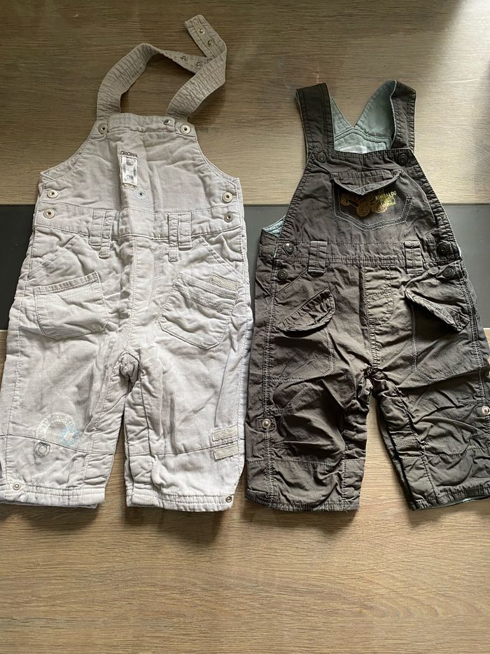 Lot de six salopettes - photo numéro 2
