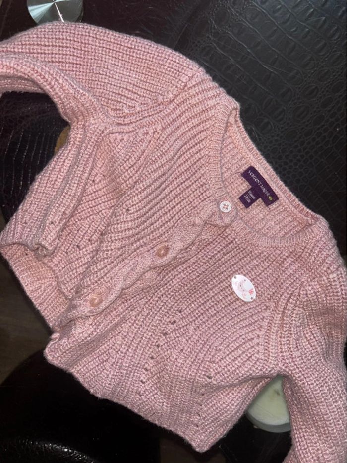 Gilet rose - photo numéro 2