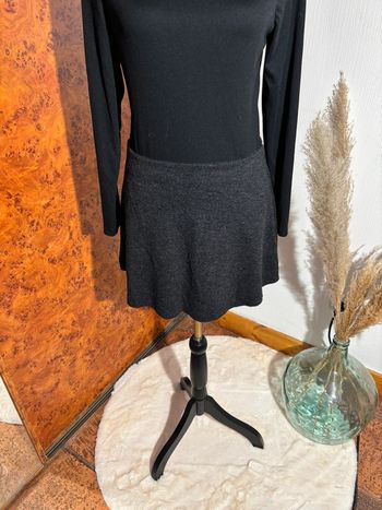 Jupe patineuse noire Zara - Taille S