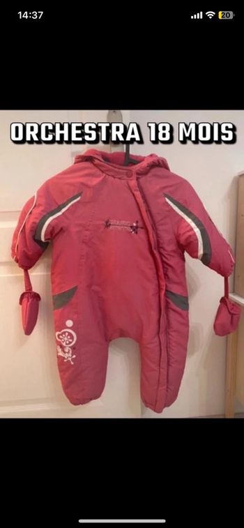Combinaison de ski Orchestra 12-18 mois 81cm