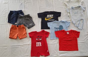 Lot vêtement 12 mois / 9 pièces