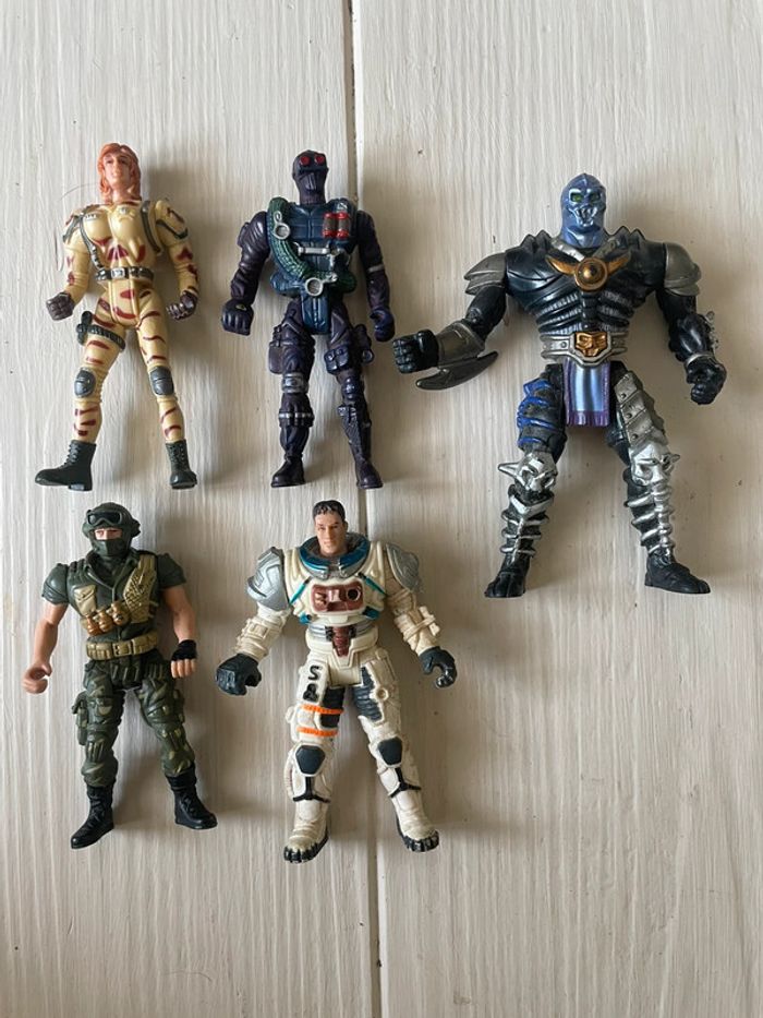 Lot de 5 Figurines Chap Mei Vintage Années 90