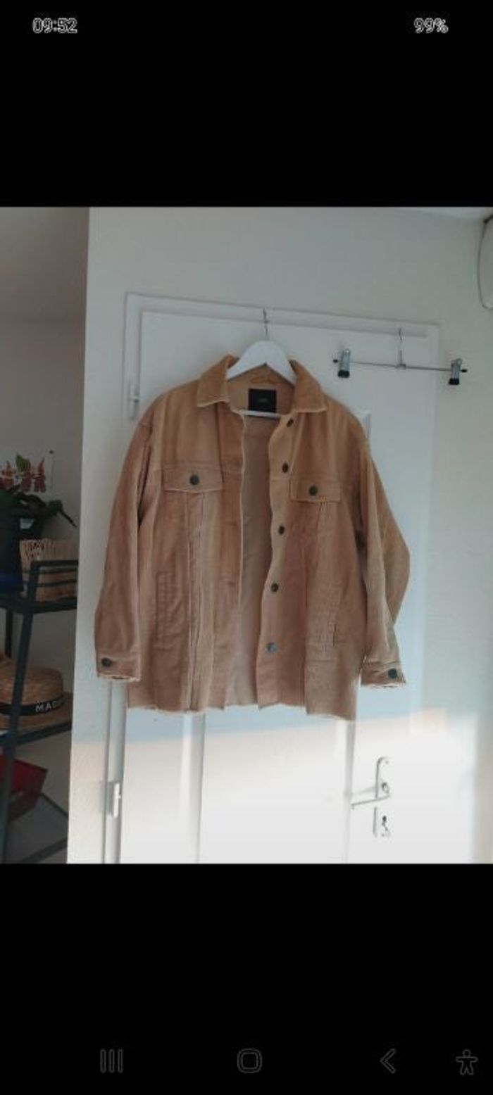 Veste original femme velours XS zara