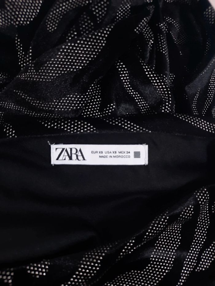 Robe asymétrique Zara, taille 34, XS - photo numéro 3