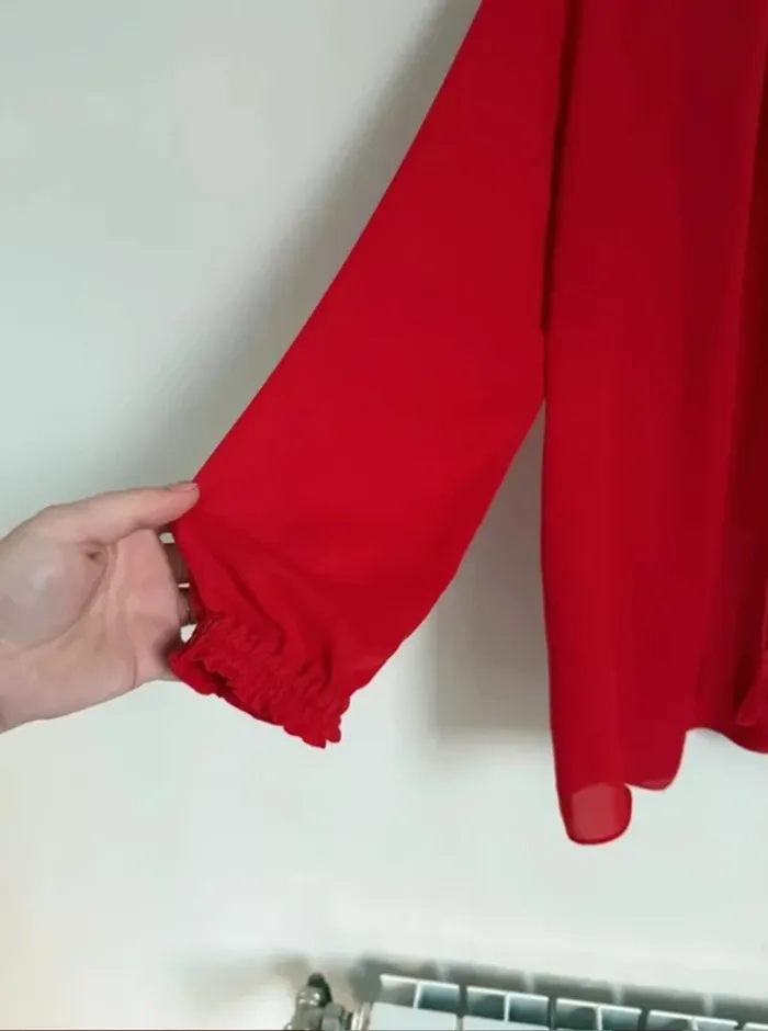 Blouse Maje rouge - photo numéro 4