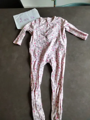 Pyjama jersey fille