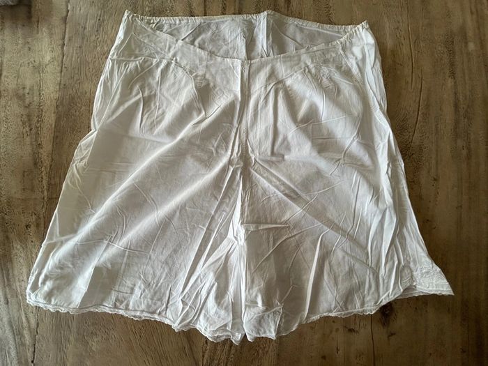 Short ancien coton vintage