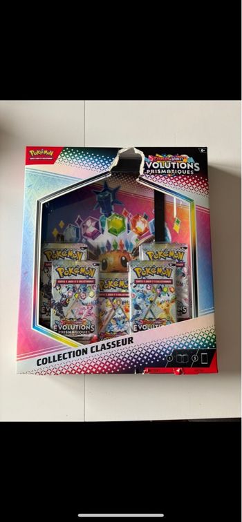 Classeurs Pokémon EV8.5 Évolutions Prismatiques