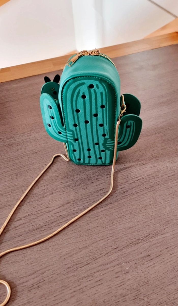 Sac a bandoulière forme cactus - photo numéro 6