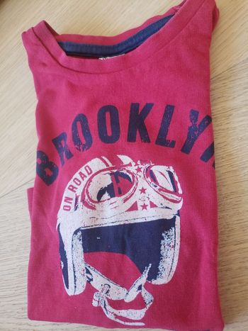 Tee-shirt ML tao rouge