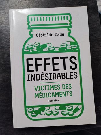 Livre effet indésirable victimes des médicaments