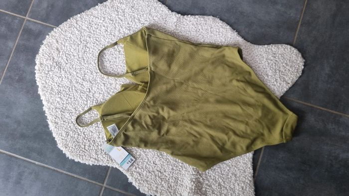 Maillot de bain neuf vert 1 pièce 46 48 xxxl - photo numéro 5