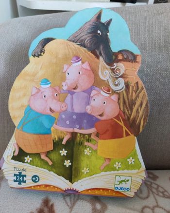 Les trois petits cochons Puzzle