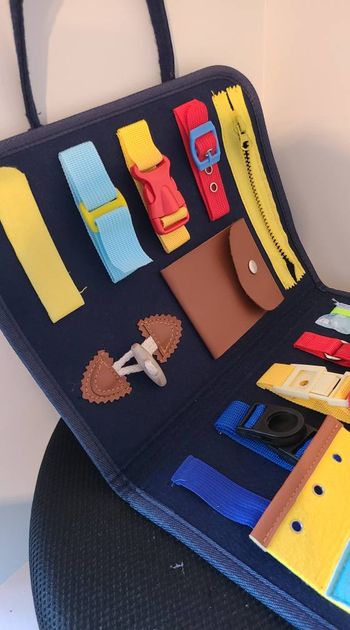 Valise de dextérité Montessori, 28 x 22 cm