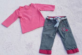 Ensemble haut + pantalon dpam & gemo