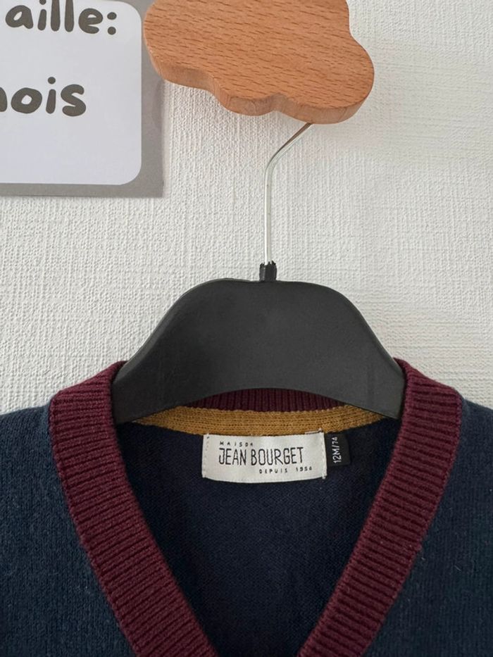 Gilet marine - taille 12 mois 🌼 - photo numéro 2