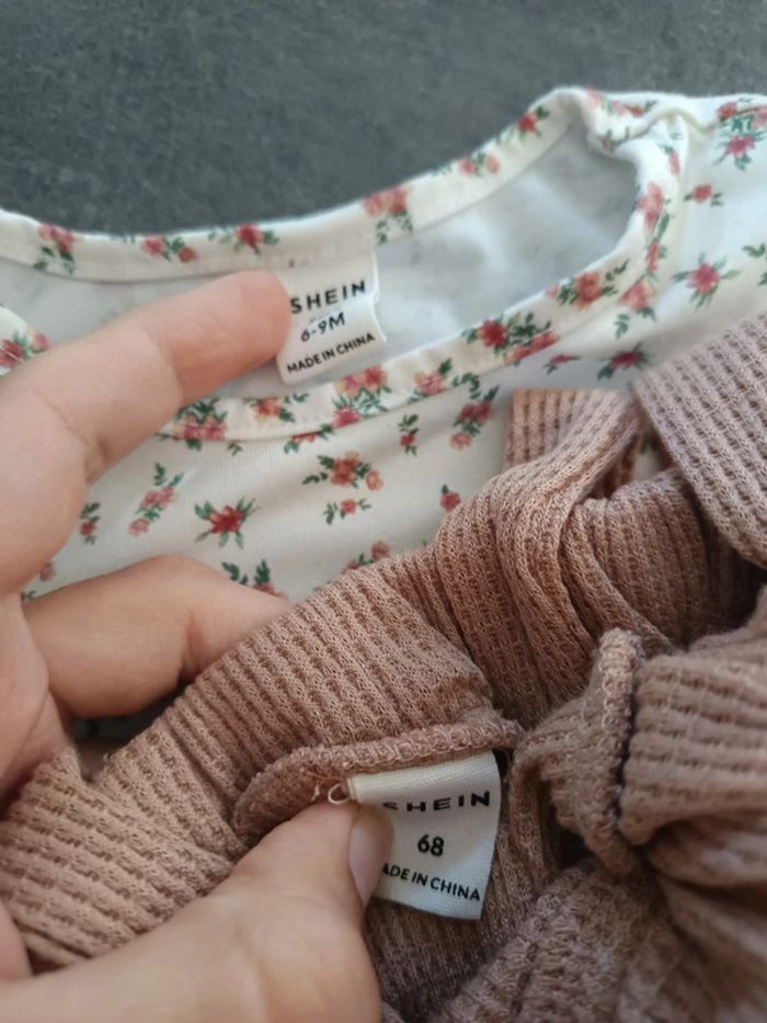 Ensemble haut + jupe culotte 6/9 mois - photo numéro 7