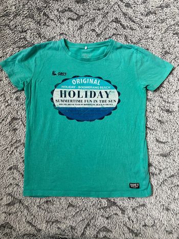 Tee-shirt vert Name It - 9 / 10 ans