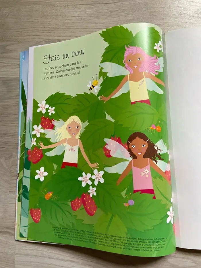 Autocollants Usborne - Cahier « J’habille mes amies Les fées » - photo numéro 4