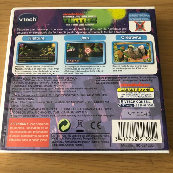 Jeu storio - Les tortues Ninja 🥷 - photo numéro 2
