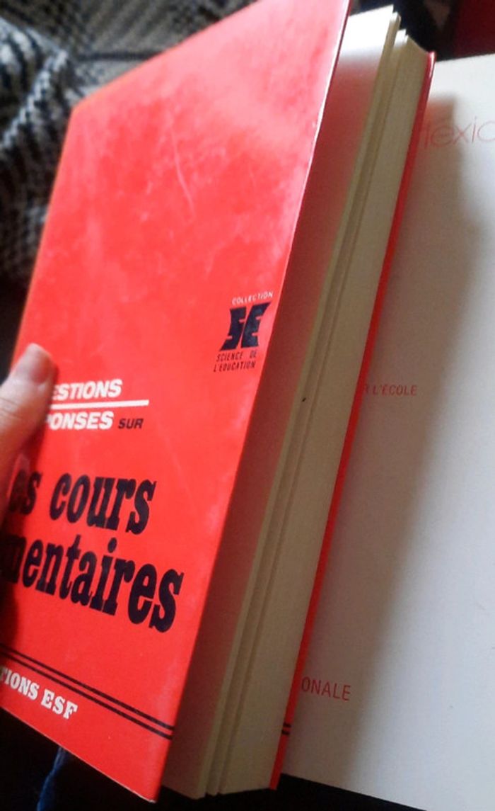 Livre les cours élémentaires pr l - photo numéro 4