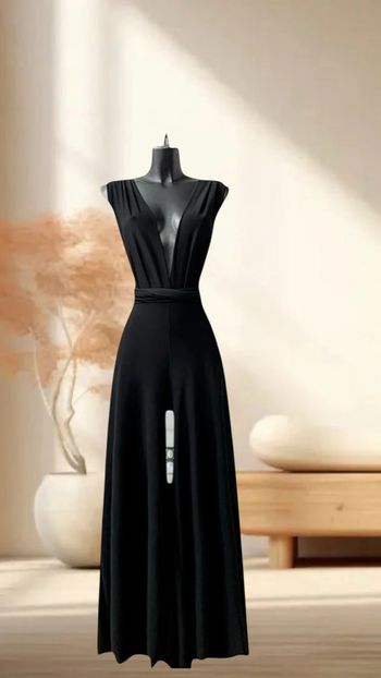 Combi noire pour l’été dos nu noire