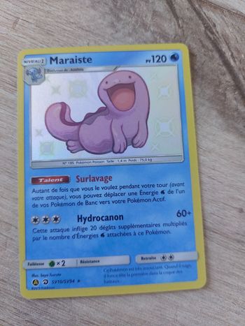 Carte pokemon Shiny Maraiste SV10/SV94 Destinées occultes