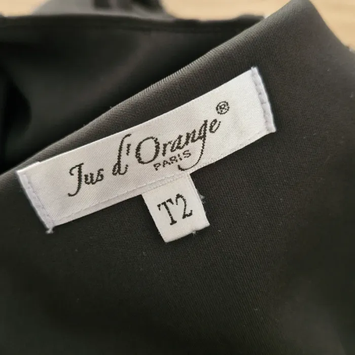 🎀 Robe élégante "Jus d'orange" - photo numéro 7