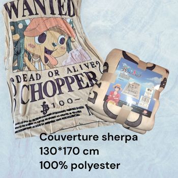 Grande couverture sherpa one piece chopper